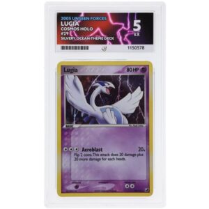 ACE 5 Excellent - 2005 Pokemon Unseen Forces Lugia #29/115