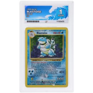 ACE 1 Poor - 1999 Pokemon Base Blastoise #2/102