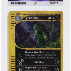 ACE 1 Poor - 2002 Pokemon Aquapolis Tyranitar #H28/H32