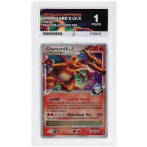 ACE Poor - 2009 Pokemon Black Star Promo Charizard G Lv.x #DP45