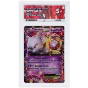 ACE 5 Excellent - 2016 Pokemon Black Star Promo Mewtwo EX #XY107