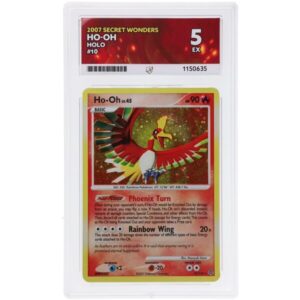 ACE 5 Excellent - 2007 Pokemon Secret Wonders Ho-oh #10/132