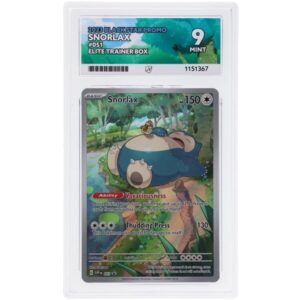 ACE 9 MINT - 2023 Pokemon Black Star Promo Snorlax #051