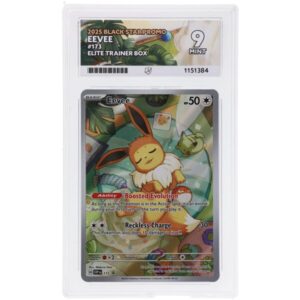 ACE 9 MINT - 2025 Pokemon Black Star Promo Eevee #173