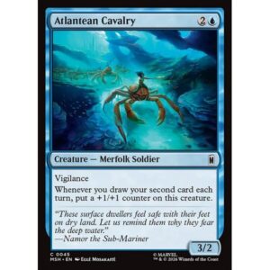 Marvel Super Heroes - 45 - Atlantean Cavalry - Common - U - Non-foil (Front)