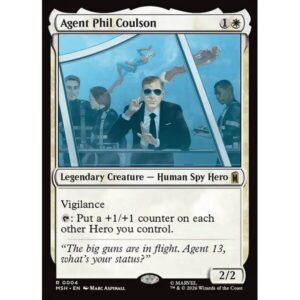Marvel Super Heroes - 4 - Agent Phil Coulson - Rare - W - Non-foil (Front)