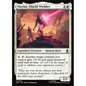 Marvel Super Heroes - 30 - Patriot, Shield Wielder - Uncommon - W - Non-foil (Front)