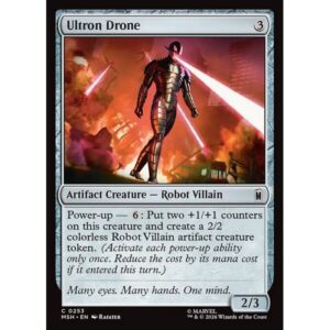 Marvel Super Heroes - 253 - Ultron Drone - Common - C - Foil (Front)