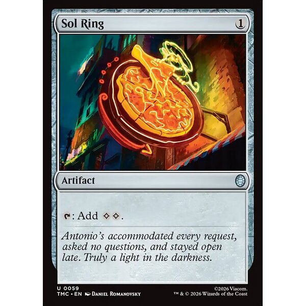 Teenage Mutant Ninja Turtles Eternal - 59 - Sol Ring - Uncommon - C - Non-foil (Front)
