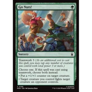 Marvel Super Heroes - 168 - Go Nuts! - Common - G - Non-foil (Front)