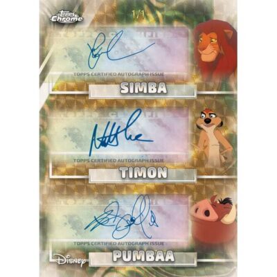 Alternative view of [Rip & Ship Exclusive] Topps Chrome Disney 2026 Hobby Box [Skip The Line]