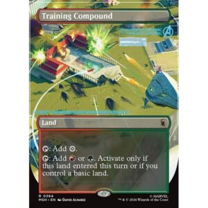 Marvel Super Heroes - 384 - Training Compound - Rare - C - Non-foil (Front)