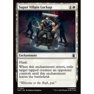 Marvel Super Heroes - 37 - Super Villain Lockup - Uncommon - W - Non-foil (Front)
