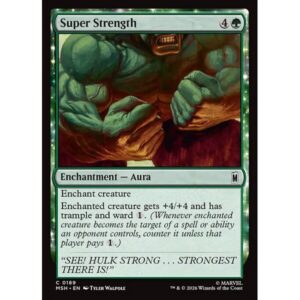 Marvel Super Heroes - 189 - Super Strength - Common - G - Non-foil (Front)