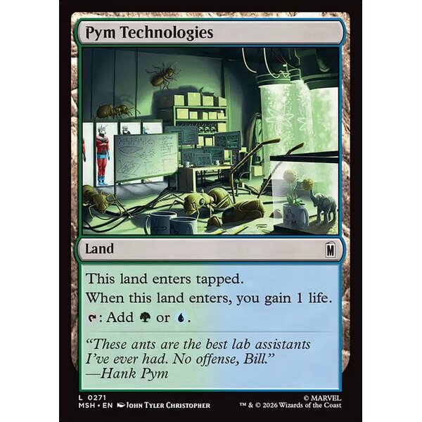 Marvel Super Heroes - 271 - Pym Technologies - Common - C - Foil (Front)
