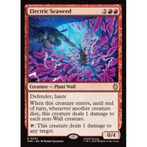 Teenage Mutant Ninja Turtles Eternal - 23 - Electric Seaweed - Rare - R - Non-foil (Front)