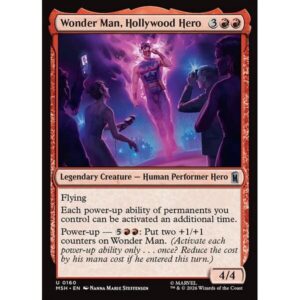 Marvel Super Heroes - 160 - Wonder Man, Hollywood Hero - Uncommon - R - Non-foil (Front)