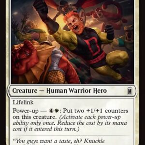 Marvel Super Heroes - 8 - Brave Brawler - Common - W - Foil (Front)