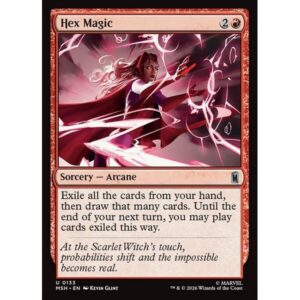 Marvel Super Heroes - 133 - Hex Magic - Uncommon - R - Non-foil (Front)