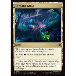 Teenage Mutant Ninja Turtles Eternal - 77 - Thriving Grove - Common - C - Non-foil (Front)