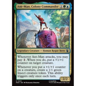 Marvel Super Heroes - 201 - Ant-Man, Colony Commander - Uncommon - UG - Foil (Front)