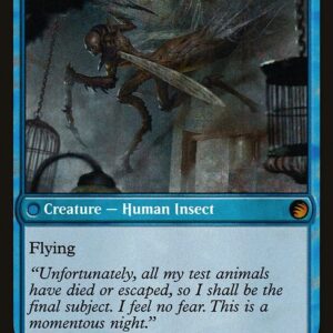 From the Vault: Transform - 7 - Delver of Secrets // Insectile Aberration - Mythic - C - Foil (Back)