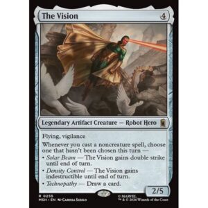 Marvel Super Heroes - 255 - The Vision - Rare - C - Non-foil (Front)