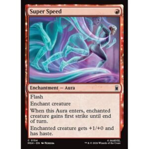 Marvel Super Heroes - 154 - Super Speed - Common - R - Non-foil (Front)