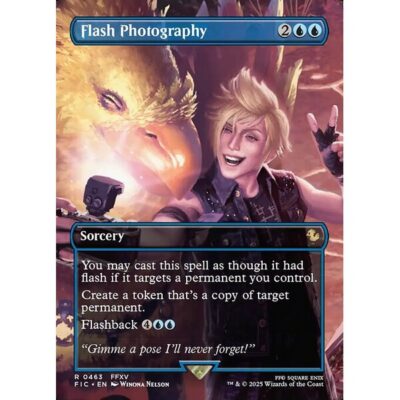 Final Fantasy Commander - 463 - Flash Photography - Rare - U - Foil (Front)