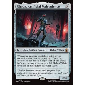 Marvel Super Heroes - 252 - Ultron, Artificial Malevolence - Mythic - C - Non-foil (Front)