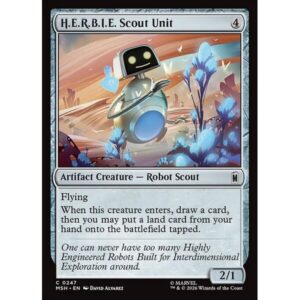 Marvel Super Heroes - 247 - H.E.R.B.I.E. Scout Unit - Common - C - Non-foil (Front)