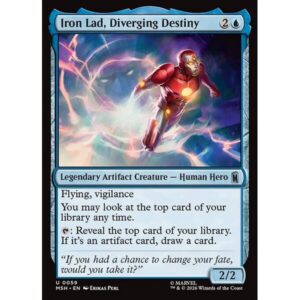 Marvel Super Heroes - 59 - Iron Lad, Diverging Destiny - Uncommon - U - Non-foil (Front)