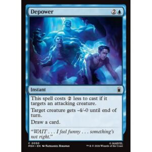 Marvel Super Heroes - 50 - Depower - Common - U - Non-foil (Front)