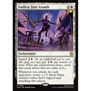 Teenage Mutant Ninja Turtles Eternal - 8 - Endless Foot Assault - Rare - W - Non-foil (Front)