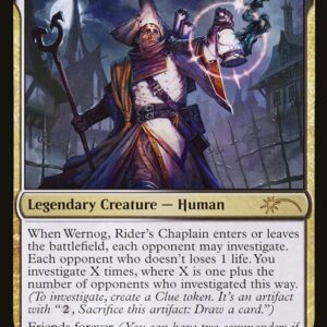 Universes Within - 8 - Wernog, Rider's Chaplain - Rare - WB - Non-foil (Front)