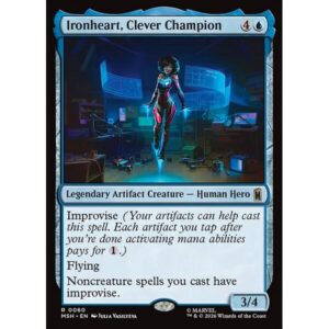 Marvel Super Heroes - 60 - Ironheart, Clever Champion - Rare - U - Non-foil (Front)