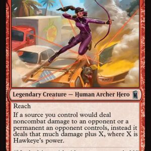 Marvel Super Heroes - 131 - Hawkeye, Young Avenger - Uncommon - R - Foil (Front)