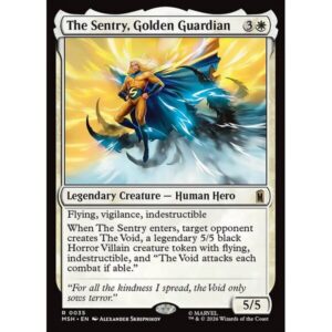Marvel Super Heroes - 35 - The Sentry, Golden Guardian - Rare - W - Non-foil (Front)