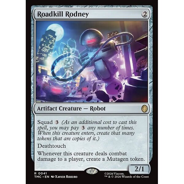 Teenage Mutant Ninja Turtles Eternal - 41 - Roadkill Rodney - Rare - C - Non-foil (Front)