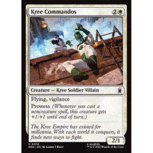 Marvel Super Heroes - 19 - Kree Commandos - Common - W - Non-foil (Front)