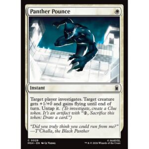 Marvel Super Heroes - 29 - Panther Pounce - Common - W - Non-foil (Front)