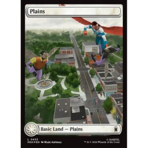 Marvel Super Heroes - 433 - Plains - Common - C - Foil (Front)