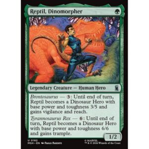 Marvel Super Heroes - 182 - Reptil, Dinomorpher - Uncommon - G - Non-foil (Front)