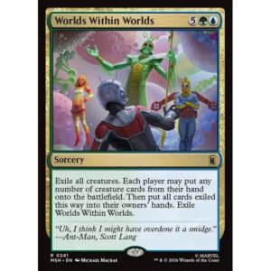 Marvel Super Heroes - 241 - Worlds Within Worlds - Rare - UG - Foil (Front)