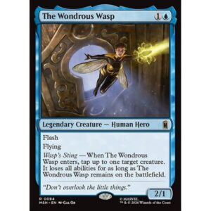 Marvel Super Heroes - 84 - The Wondrous Wasp - Rare - U - Non-foil (Front)