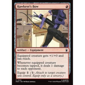 Marvel Super Heroes - 132 - Hawkeye's Bow - Common - R - Non-foil (Front)