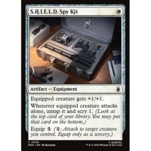 Marvel Super Heroes - 36 - S.H.I.E.L.D. Spy Kit - Common - W - Non-foil (Front)
