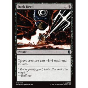 Marvel Super Heroes - 93 - Dark Deed - Uncommon - B - Non-foil (Front)