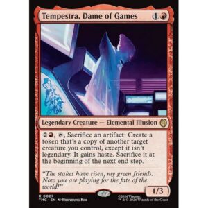 Teenage Mutant Ninja Turtles Eternal - 27 - Tempestra, Dame of Games - Rare - R - Non-foil (Front)