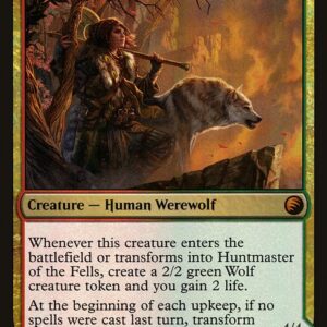 From the Vault: Transform - 11 - Huntmaster of the Fells // Ravager of the Fells - Mythic - C - Foil (Front)